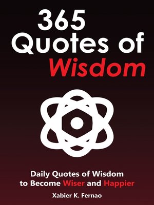 cover image of 365 Quotes of Wisdom